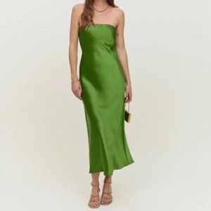 Reformation Joanne Silk Dress